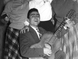 Degola Nilla in Scuola di Musica 1954