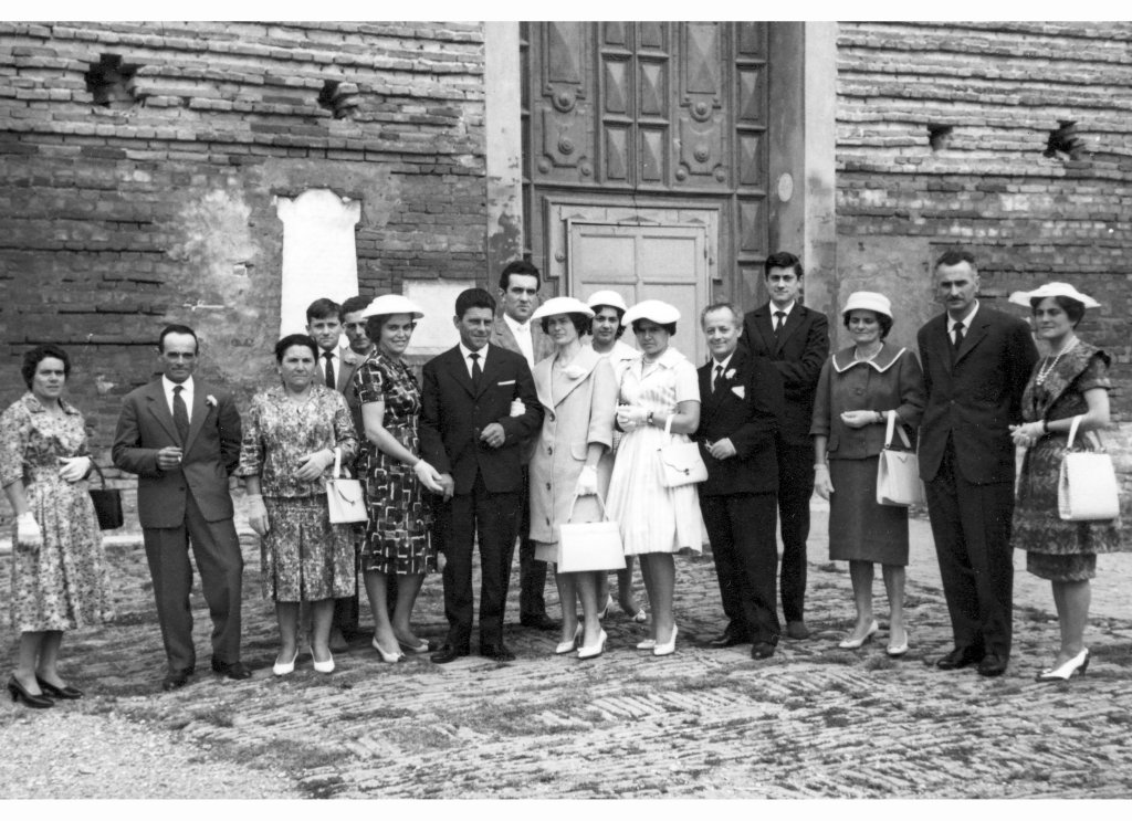 Fusari Levani matrimonio anni 60