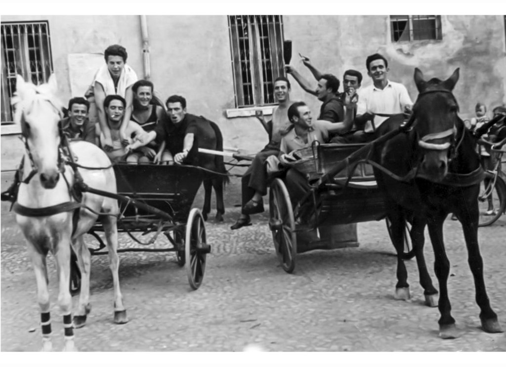 anni 40 giro in calesse