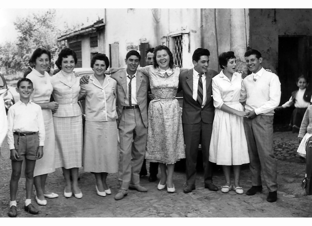 in cortile 1957 Pizzetti e C.