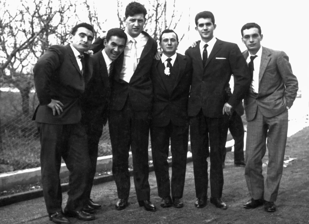 matrimonio anni 60 Menotti Verzelloni Deo Gasparini Catellani