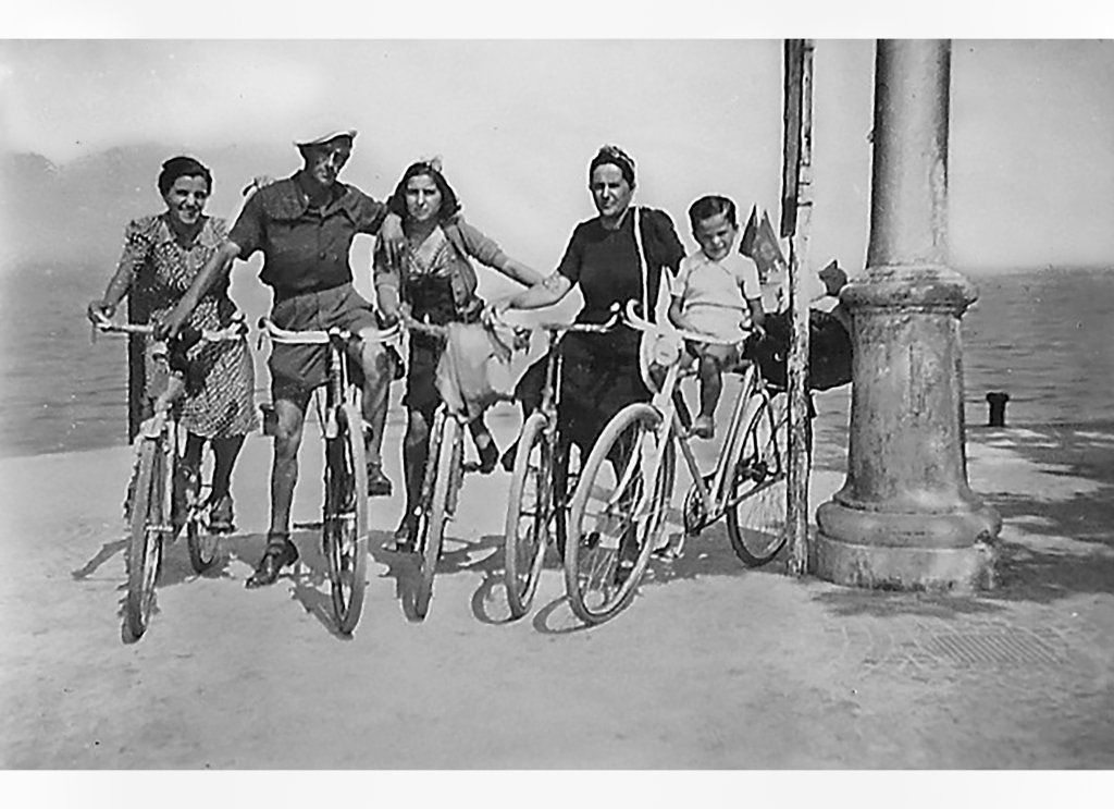 Poldina e Dafne in bici