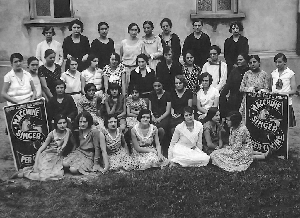 scuola di cucito 1929