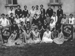 scuola di cucito 1929