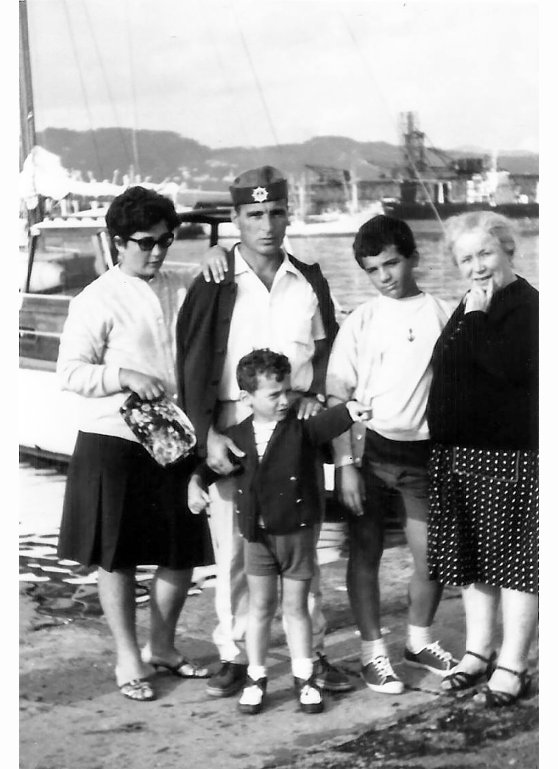 Anna Massari al mare