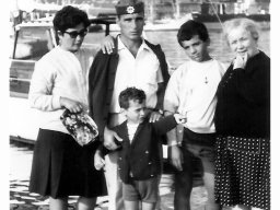 Anna Massari al mare