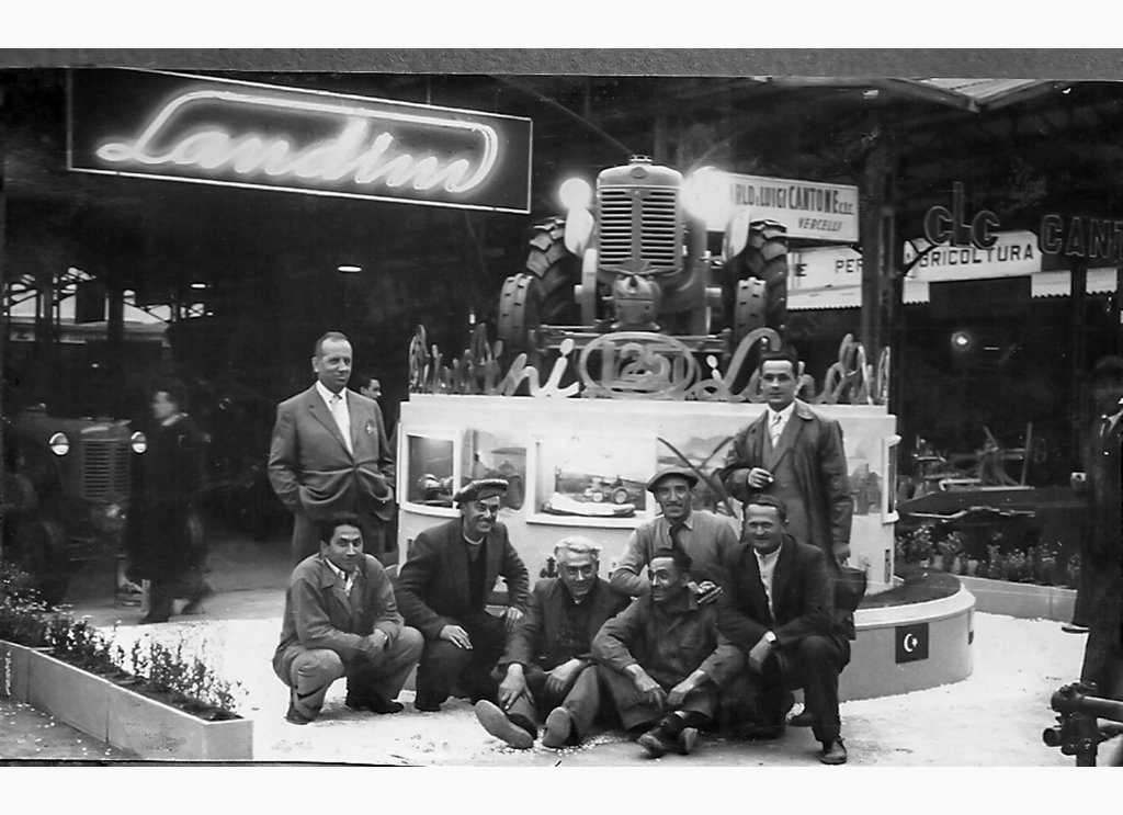 Landini alla fiera di Bari: Mourcin 