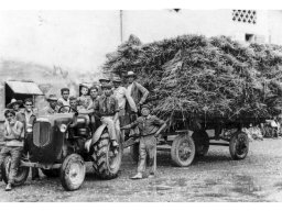 Lamborghini con carro frumento Terzi SCELBA 
