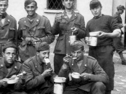 Ghidetti Alfeo, Alberici Lelio, Prandi, Lugli Selvino (Cicion), Giuseppe Bòta