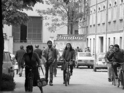 Via De Amicis Landini uscita operai 1978