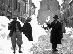 Corso Roma, la neve del 1929