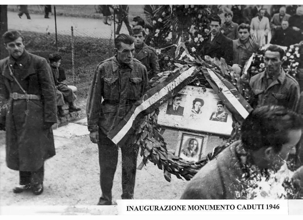 inaugurazione monumento 1946 