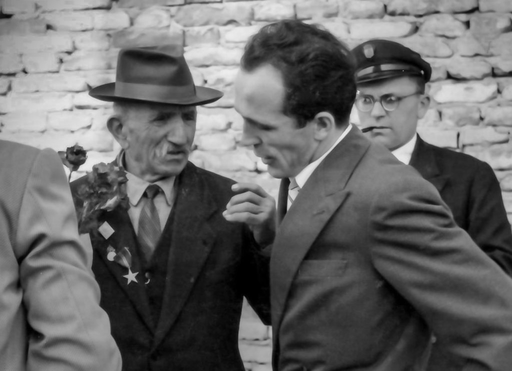 Papà Cervi con Borciani e Ninon