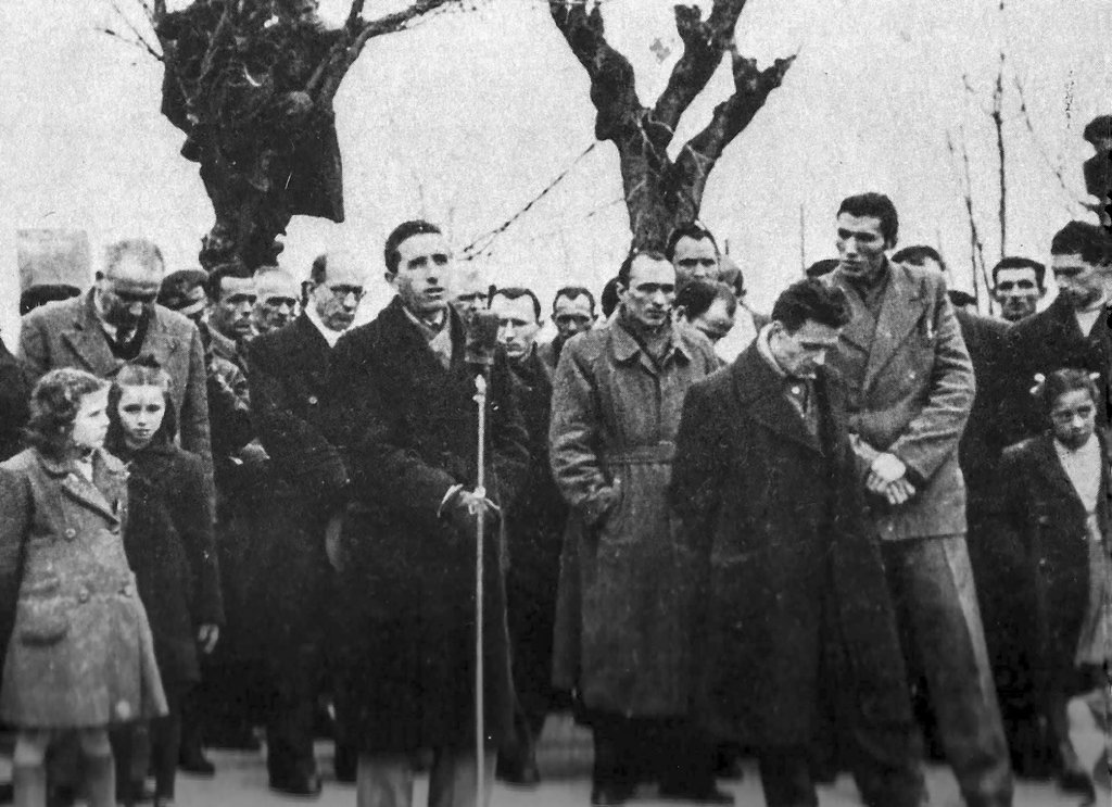 inaugurazione monumento 1946