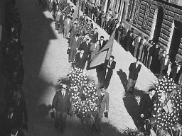 i funerali di Pedrazzoli