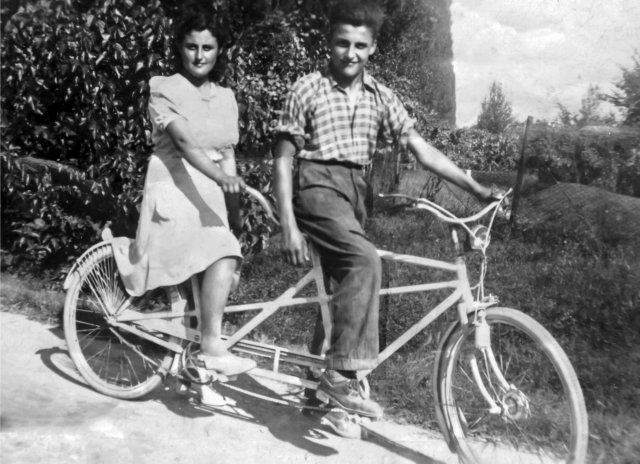 Tamdem Guaitolini Giuseppe anni 40-30x40