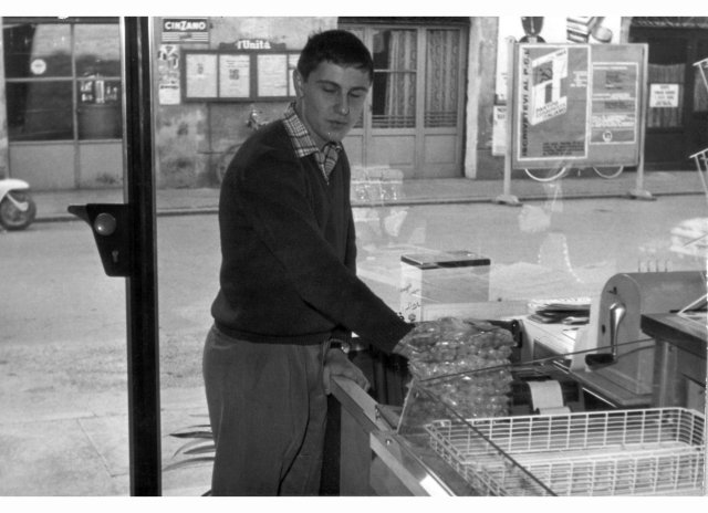 Angelo Marastoni in bottega